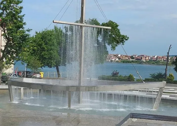 Sea Wolf луксозен с панорамна гледка към морето климатик с нова напълно оборудвана кухня отделна баня с тоалетна гледка към басейна на 30 м от плажа паркинг към хотела навсякъде близо Apartmán *